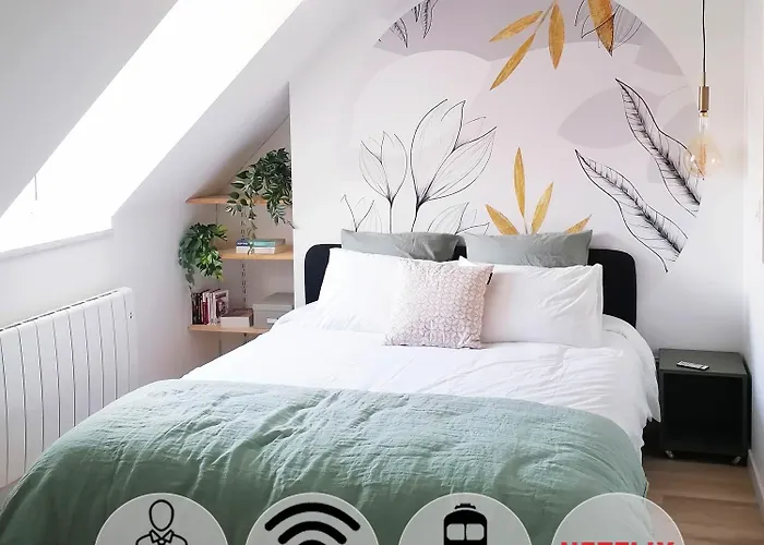 Appartement Hagaki Vue Panoramique Proche Gare Netflix