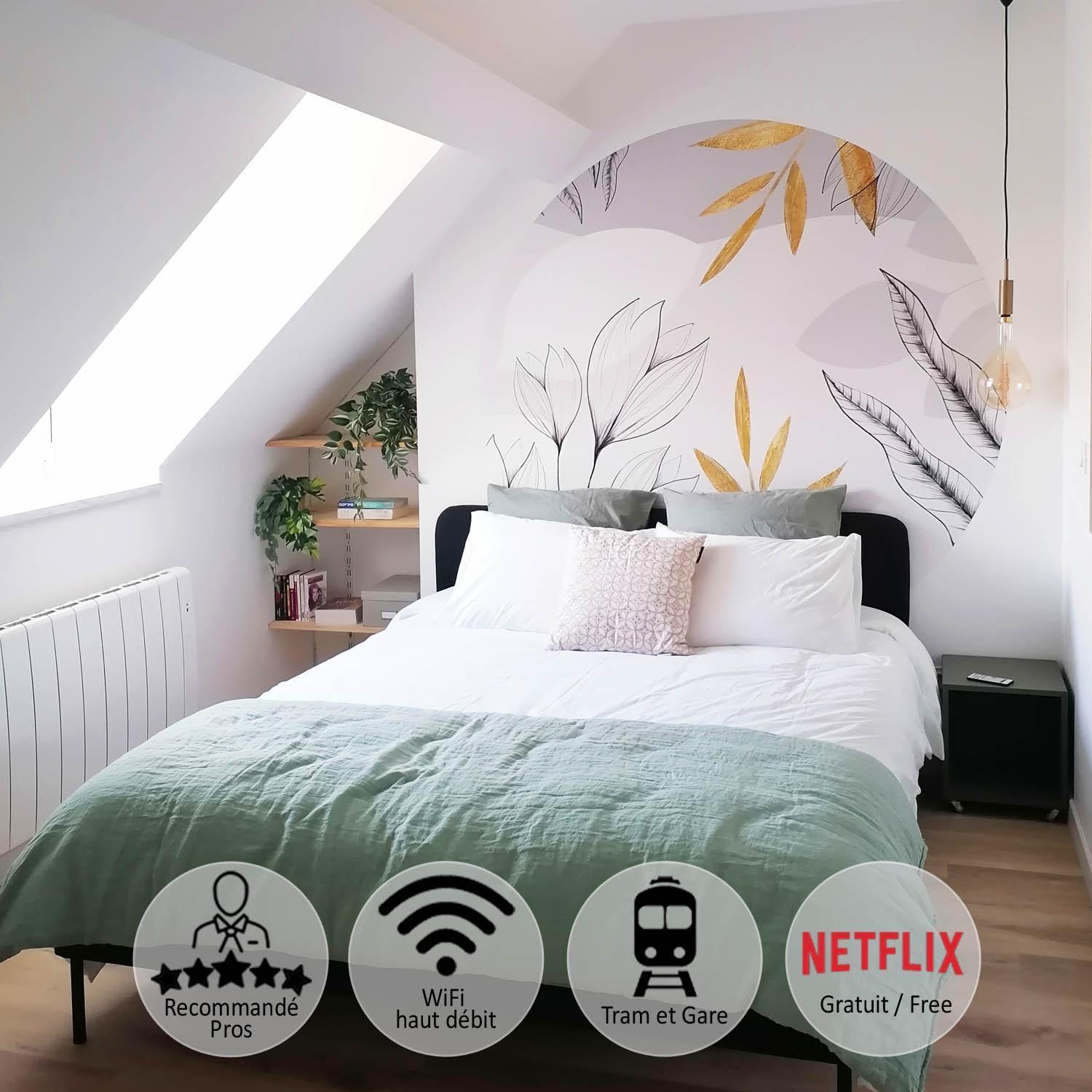 Hagaki Vue Panoramique Proche Gare Netflix Appartement